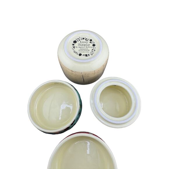 Live Simply by Amylee Weeks Rustic Floral Print Measuring Cups - Picture 3 of 3